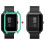 Watch Protective Case Compatible for  Huami  Bip Youth, PC Material Case+Screen Protector Mint Green 3