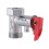 2X 1 / 2 PT Socket Electric Water Boiler Safety Valve 2