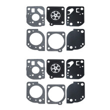 2X Kit Diaframma di Riparazione Della Guarnizione del Carburatore per Zama GND-49 C1U-H46 C1U-H46A C1U-H49 C1U-W17 C1U-W17A