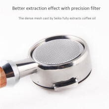 4X Portafiltro Senza Fondo per Macchina da Caffè in Acciaio Inossidabile da 58 mm per Accessorio Professionale per Macchina da Caffè Nuova