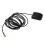 2X  RP-SMA Male GPS Active Antenna Cable Connector Adapter 3-5V 2
