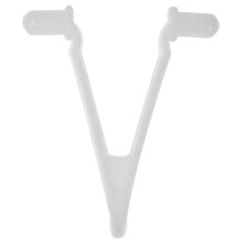60 Pcs Pool Supplies V-Clip Butterfly Telescopic Pole Fixing Clip Used for Pool Vacuum Handle Net Brush Pole
