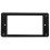 8Pcs Flat Humbucker Pickup Mounting Ring Frame ABS for Electric Guitar 6