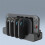 For  Joy Con Charging Station with Magnetic Fixation 4 Controllers Simultaneous Charge Game Card Storage LED 8