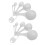 10 Stueck 100Ml/50Ml/15Ml/5Ml/1Ml Kunststoff Messloeffel 1