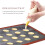 6 Pcs Silicone Baking Mat Sheet,Non-Stick Oven Liner Perforated Mesh Pad,Baked Bread Biscuits Mat,Double-Sided Available 2