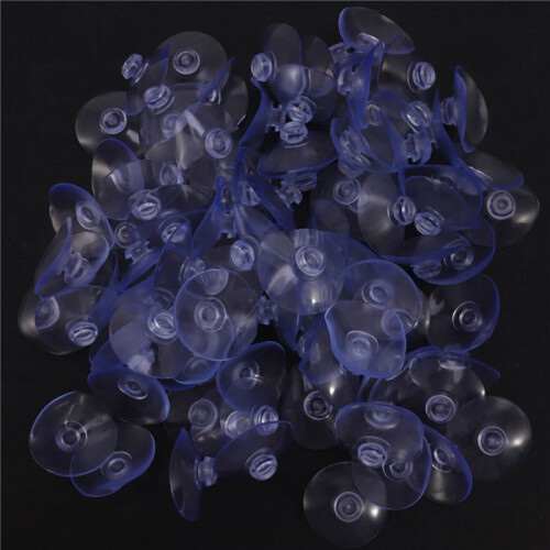 400Pcs 40mm Clear Suction Cup Sucker Mushroom  Suction Cup Suction 1