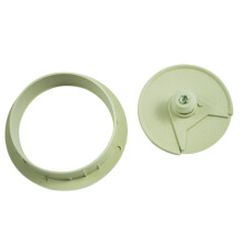 Desk Plastic Flip Top 2" Cable Hole Cover Grommet 4 Pcs