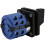 4X AC660V 25A 2-Pole 3-Position Momentary Plastic Rotary Changeover  +Black 3