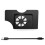 Dock Cooling Fan for  OLED Stand Game Console Dock Cooler with LED Fan USB for   OLED Accessory B 1