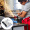 Tile Chamfer Grinder Tool Angle Grinding Bracket for Tile Chamfering 100-Type Angle Grinder Tools for Home Renovation A 7