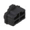 Ethernet Hub Port RJ45 Anti Dust Cover Cap Protector Plug 80Pcs Black 7
