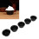 5pcs Plastic Beard Foam Bowls Durable Portable Glossy Surface 14