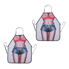 2X Bikini & Shorts Sexy Kitchen Apron Funny Cooking Aprons for Women Ladies Girlfriend Christmas Gifts
