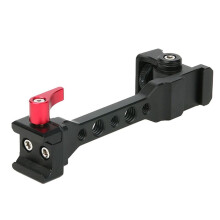 Adjustable 360 Rotation Monitor Mount with Cold Shoe 1/4" Thread for RS4 RS4 PRO Camera Accessory