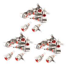 RCA Phono Chassis Panel Mount RCA Female Connector Socket 30 Pcs