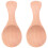 32Pcs Small Wooden Salt Spoon Solid Wood Condiments Spoon Handmade Honey Teaspoon 4