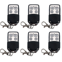 6X 4 Button Electric Garage Door Opener Wireless Remote Control 433MHZ Igniter Wireless Radio Frequency Remote Control