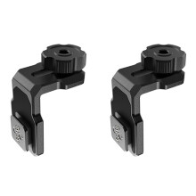 2X Grundplattenhalter für Kabellose Übertragung mit 1/4 Zoll Cold Shoe Mount für CineView HE/SE/Quad für RS2/RSC2/RS3/RS3pro