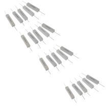 20Pzs 10W Vatios 15 Ohmios 5% Resistencia del Cemento Ceramico Bobinada