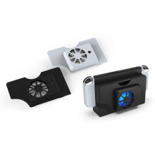 Dock Cooling Fan for OLED Stand Game Console Dock Cooler with LED Fan USB for OLED Accessory B