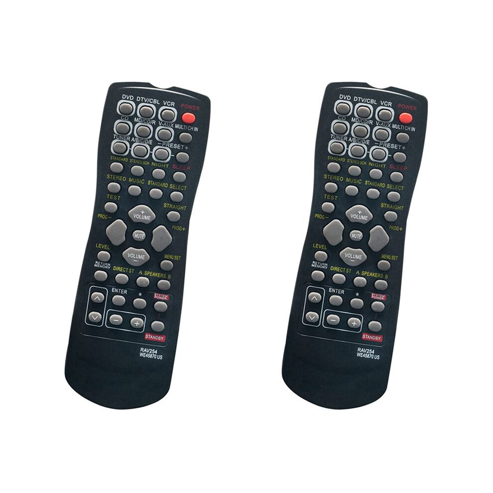 2X Rav254 Replace Remote Control For Receiver Rx-V496 Htr-5240 Htr-5250 Htr-5630 Rx-V350 Rx-V359 Rx-V390 6033003471298