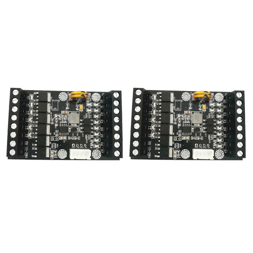 2X PLC Industrial Control Board Simple FX1N-14MT Delay Relay Module