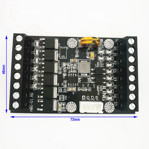2X PLC Industrial Control Board Simple FX1N-14MT Delay Relay Module 2