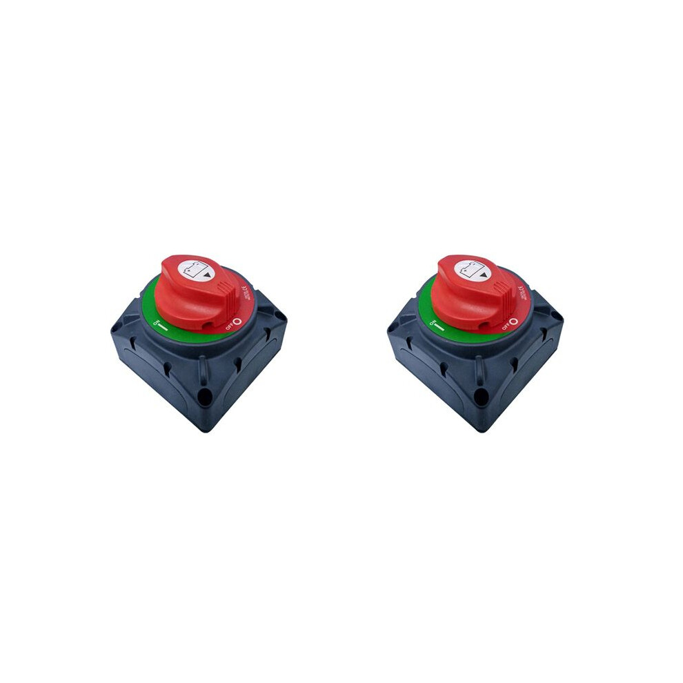2X 12-48V Current Anti-Leakage Modification Battery Disconnect 600A Main Power For Yachts Caravans 6033087629363