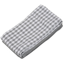 Natural Cotton, the Best Tea Towels, Absorbent and Lint-Free, 18 X 25 Inch, 24 Pack, White with Grey Stripe