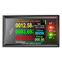 Probador de Capacidad de Batería de Litio Inteligente DT20W 0-420 V Tuya WiFi, Medidor de Potencia Coulomb, Voltaje y Corriente CC de 100 A
