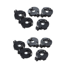10 Stueck 2025 2032 CR2016 Knopf Batterie Halter Buchse - Schwarz