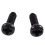 2X Black Bedroom  Off Button in   6A/250VAC 10A/125VAC 8