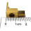 Right Angle Spade Fork & Binding Post - 4mm Banana Plug Socket - Spade Fork Connector for Speaker & Power & Amp(20 Pack) 6