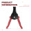 Heavy Duty Adjustable Wire Stripper Pliers Terminal Cutter Tool for Electrical Wiring HS700A 7
