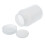 2X Laboratory Chemical Storage Case White Plastic Widemouth Bottle 500ML 2