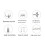 3X Universal Ceiling Fan Lamp Remote Control Kit Adjusted Wind Speed Transmitter Receiver Timing Control  110V 9