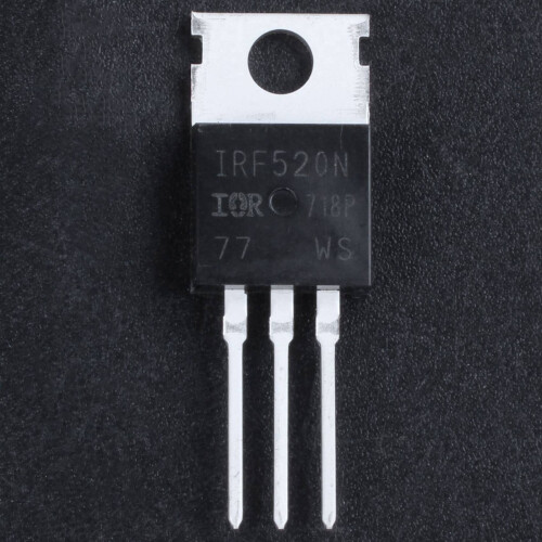 4X 100V 9.7A N-Channel Power Pulled IR MOSFET Transistor IRF520