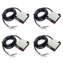 4X Specular Reflection Photoelectric DC12-24V 3A E3JK-R4M1 Sensor W/Screws