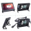 2X 7 Inch Lcd Acrylic Bracket Case Contact Screen Case Holder Bracket for Raspberry Pi 3 Model B+ 6