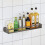 Kitchen Small Tools Seasoning Storage Rack, Kitchen Bathroom Stainless Steel Rack, Wall Mounted, Storage Rack,B 5