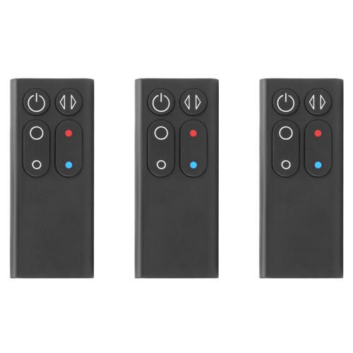 3X Replacement AM04 AM05 Remote Control for  Fan Heater Models AM04 AM05 Remote Control(Black)