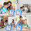 60 Minute Visual Timepiece for Kids, Visual Countdown Timepiece for Kitchen Pomodoro Timepiece with Silent Operation 3