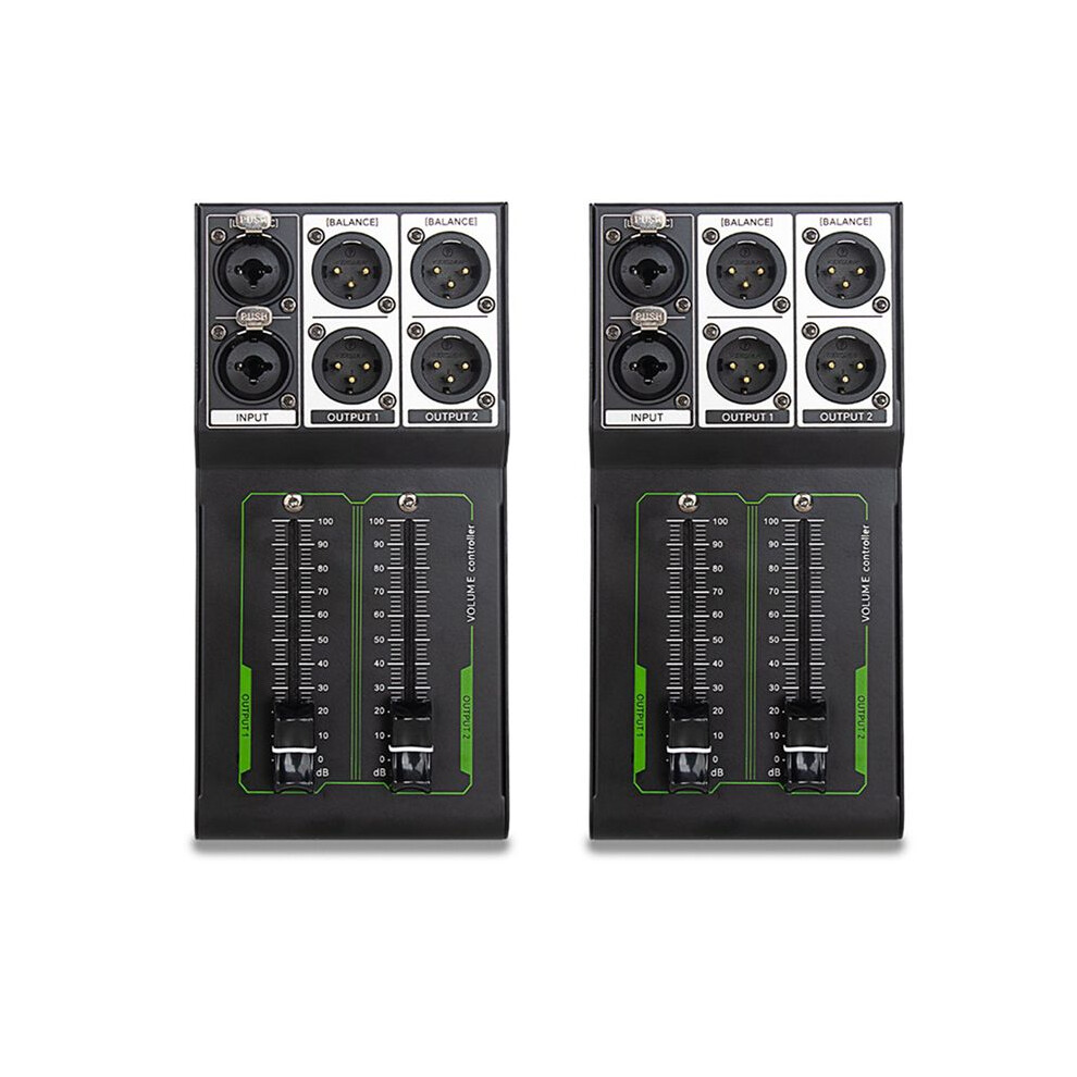 2X Passive Volume Controller No Noise Input And Output Sound Quality Lossless Mixer Volume Adjustment Controller 6032564974897