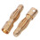 200St Guldton 4 mm Hane Bananplugg Kulkontaktbyte 1