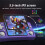 Console de Videogame Portátil Retrô XF35H, 128 GB, Jogos Pré-Carregados, Tela IPS de 3,5 Polegadas, WiFi, Linux, Pocket Player e 8