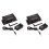 2X DMX 512 Wireless Controller Receiver Transmitter LCD Display Power Adjustable for Disco DJ Stage Bar Light-EU Plug 1