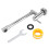 Sink Faucet with External Thread G1/2, Silver 1