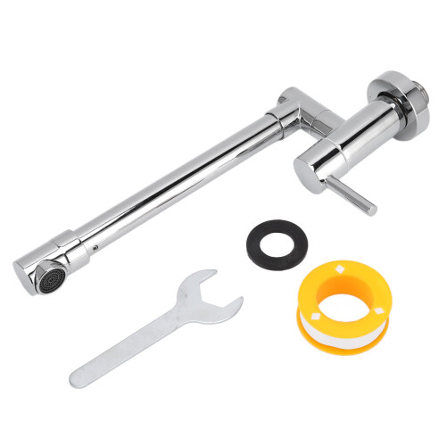 Sink Faucet with External Thread G1/2, Silver