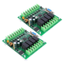 2X Plc Fx1N-10Mr Industrial Control Board Plc Home Controller Programmable